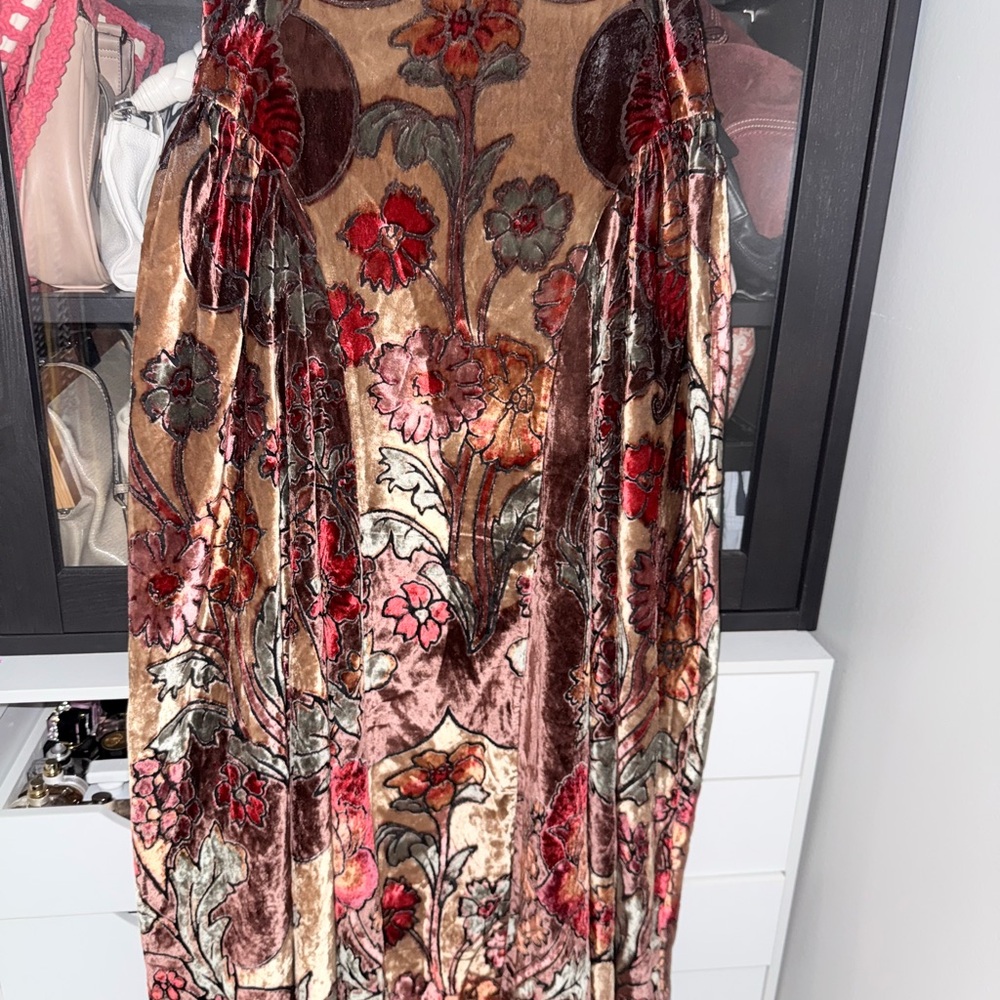 Free People Velvet Petals Maxi Skirt - Picture 9 of 12